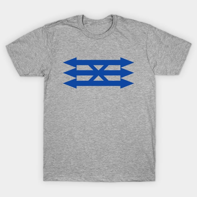 arrow fence T-Shirt by Menu.D